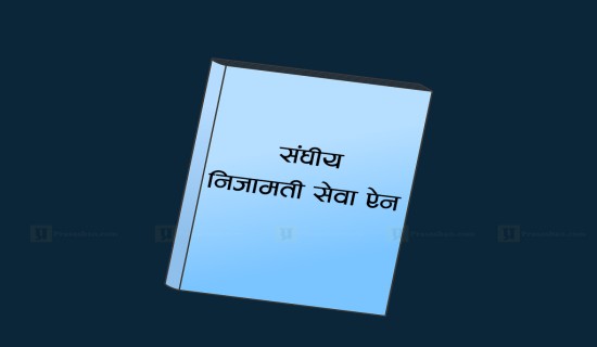 संघीय निजामती ऐन एकसाताभित्रै सदनमा दर्ता हुन्छ : उपप्रधामन्त्री खड्का