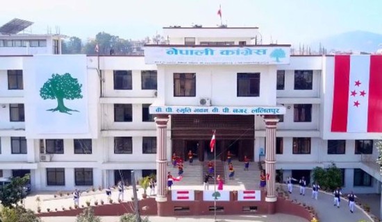 नेपाली कांग्रेसको शुभकामना र चियापान शनिबार