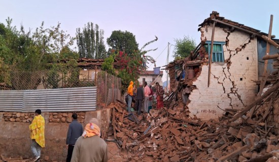 भूकम्पमा परी मृत्यु हुनेको संख्या १४३ पुग्यो, १६६ घाइते