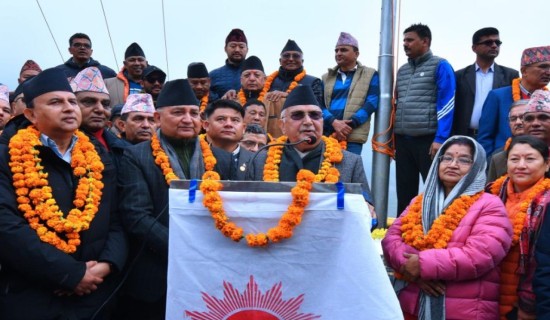 एमालेको सङ्कल्प यात्राको टोली सुदूरपश्चिमबाट कर्णाली प्रवेश