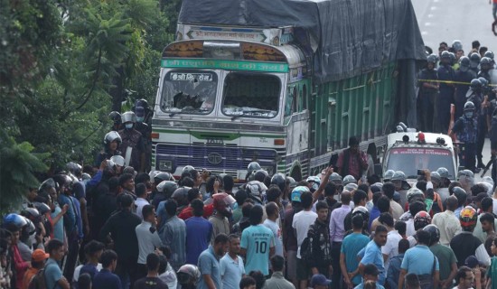 गठ्ठाघरमा ट्रकको ठक्करबाट ज्यान गुमाएको स्कुटर चालकको पहिचान खुल्यो